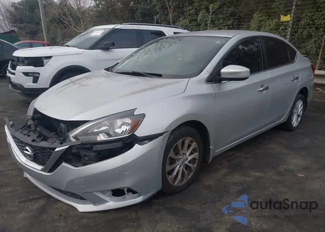 2019 Nissan Sentra Sv z USA, uszkodzony, nr VIN 3N1AB7AP3KL605996